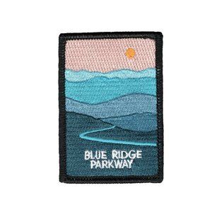 Blue Ridge Parkway Patch | Embroidered | Iron or Sew On | Minimalist